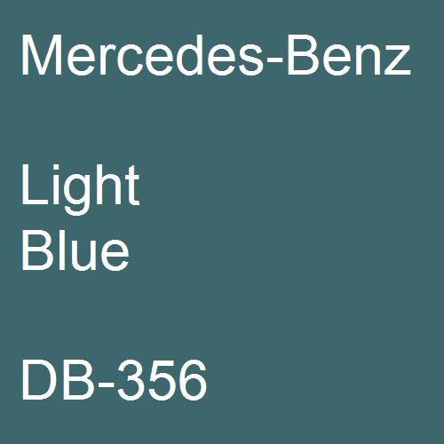 Mercedes-Benz, Light Blue, DB-356.